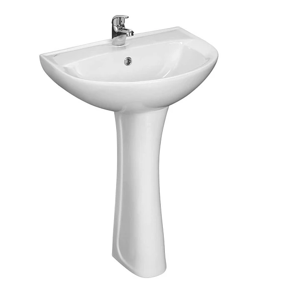 Раковина Santeri Виктория 56*45,3 с пьедесталом