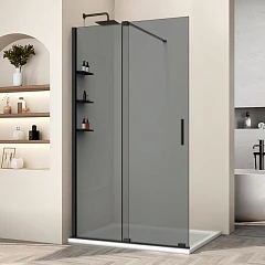 Стекло душевой перегородки Vincea Walk-In VSG-1WSL120CG 120*200 тонированное
