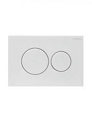 Клавиша смыва Cezares Pneumatic PN1-BTN-BL  белый глянец