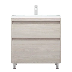 Тумба под раковину Corozo Алабама 80 Z2 клен экрю напольная