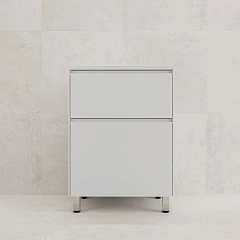 Тумба под раковину Style Line Лима 60 напольная белая матовая