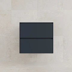 Тумба с раковиной Style Line Лима 60 подвесная графит