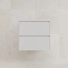 Тумба с раковиной Style Line Лима 60 подвесная белая матовая