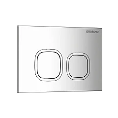 Клавиша смыва Grossman Cosmo 700.K31.02.100.100 хром глянцевый