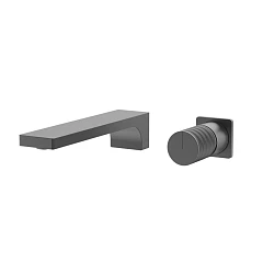 Смеситель Vincea Domus VBFW-5DM01GM для раковины скрытый монтаж вороненая сталь