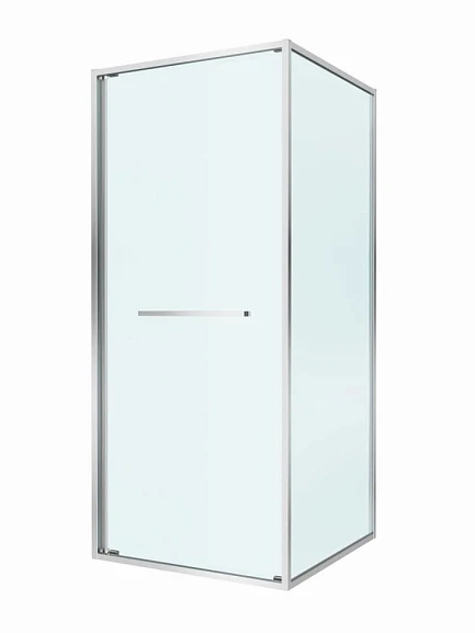 Душевой уголок Cezares Lux 100*100*195 профиль хром без поддона