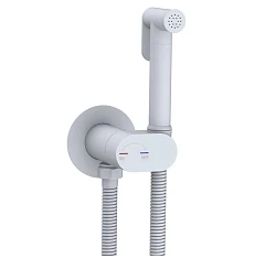 Гигиенический душ со смесителем WeltWasser HIGI R01 WT с прогрессивным картриджем белый матовый