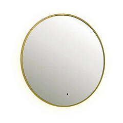 Зеркало Silver Mirrors Roland-TX 80 с Led-подсветкой инфракрасный выключатель золото брашированное