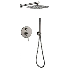 Душевой комплект Grocenberg GB5099BG-3 скрытый монтаж графит