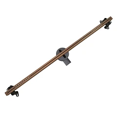 Душевой лоток Knotlor Кор/Core 100 бронза