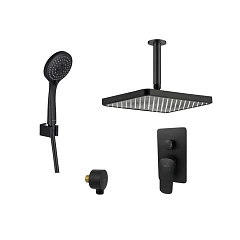Душевой комплект Aquatek Вега AQ1073MB (AQ1046MB+AQ2071MB+AQ2454MB+AQ2010MB)