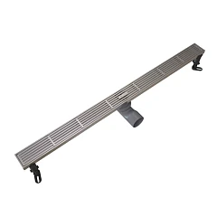 Душевой лоток Knotlor Шторм/Storm 80 матовая сталь