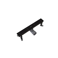 Душевой лоток Knotlor Шторм/Storm 40 матовый черный