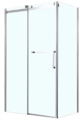 Душевое ограждение Azario Ванкувер AZ-NKF1131-L 900 90х120х200 L прозрачное стекло 8 мм, цвет профиля серебро без поддона