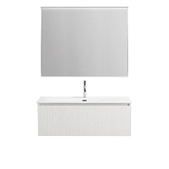 Комплект мебели BelBagno Уно/Uno 100 Bianco Opaco