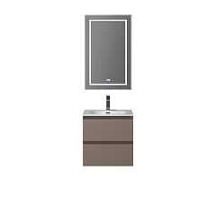 Комплект мебели BelBagno Крафт/Kraft 39 50 подвесной бежевый матовый (раковина BB500/390ETL)