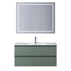 Комплект мебели BelBagno Крафт/Kraft 100 еловый матовый (раковина BB1000ETL)