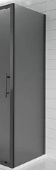 Боковая стенека Veconi Evo 90*195 E-SP-B-90-12-C9 тонированая черная