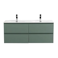 Тумба с раковиной BelBagno Крафт/Kraft 120 с четырьмя ящиками еловая матовая (раковина BB-8099-120-2)