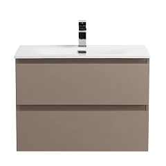 Тумба с раковиной BelBagno Крафт/Kraft 70 бежевая матовая (раковина BB-8099-70)