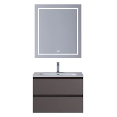 Комплект мебели BelBagno Крафт/Kraft 70 темно-серый матовый (раковина BB700ETL)