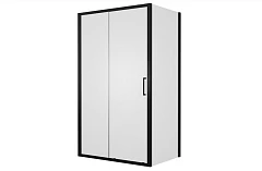 Душевой уголок Bravat Black Line 120*80*200 L/R BS120.3101B без поддона (Витринный образец)