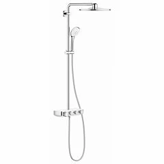 Душевая стойка Grohe Euphoria SmartControl 310 26507LS0 с термостатом хром/белый