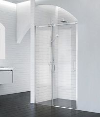 Душевая дверь в нишу BelBagno ACQUA-BF-1-100-C-Cr 100*195 L/R профиль хром без поддона