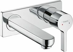 Смеситель Hansgrohe Metris S 31162000 для раковины скрытый монтаж хром