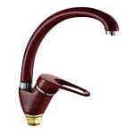 Смеситель Haiba HB4113-11 для кухни бордовый матовый Смеситель Haiba HB4113-11 для кухни бордовый матовый