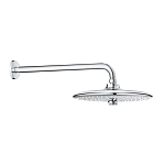 Верхний душ с кронштейном Grohe Euphoria 26459000 260 с ограничением расхода воды хром Верхний душ с кронштейном Grohe Euphoria 26459000 260 с ограничением расхода воды хром