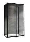 Душевой уголок ABBER Schwarzer Diamant П-образный AG30110BH-S90B-S90B 110*90*195 L/R без поддона Душевой уголок ABBER Schwarzer Diamant П-образный AG30110BH-S90B-S90B 110*90*195 L/R без поддона