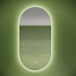 Зеркало Sancos Oval 55*105 с контурной подсветкой