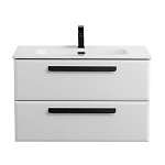 Тумба с раковиной Cezares Eco-Cer 80 Bianco Lucido (раковина CZR-8095-80) Тумба с раковиной Cezares Eco-Cer 80 Bianco Lucido (раковина CZR-8095-80)