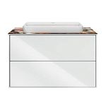 Тумба Kerama Marazzi Plaza Modern 80 белая, 2 ящика для столешниц PL1, PL2 Тумба Kerama Marazzi Plaza Modern 80 белая, 2 ящика для столешниц PL1, PL2