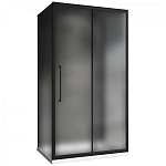 Душевой уголок ABBER Schwarzer Diamant П-образный AG30130BMH-S100BM-S100BM 130*100*195 L/R без поддона Душевой уголок ABBER Schwarzer Diamant П-образный AG30130BMH-S100BM-S100BM 130*100*195 L/R без поддона