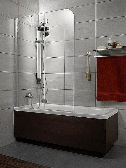 Шторка на ванну Radaway Torrenta PND 101*150 L прозрачное стекло