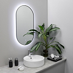Зеркало Fixsen FX-3100F 50*100 с led-подсветкой графит Зеркало Fixsen FX-3100F 50*100 с led-подсветкой графит