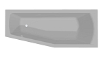 Акриловая ванна C-Bath Nika 170х70 R Акриловая ванна C-Bath Nika 170х70 R