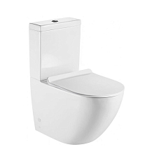 Унитаз-компакт BelBagno Amanda BB051CPR безободковый, P-trap, с крышкой-сиденьем BB2111SC Унитаз-компакт BelBagno Amanda BB051CPR безободковый, P-trap, с крышкой-сиденьем BB2111SC