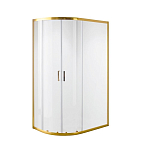 Душевое ограждение Niagara Nova NG-6421-08 GOLD 120*80*195 L/R полукруг, двери раздвижные без поддона Душевое ограждение Niagara Nova NG-6421-08 GOLD 120*80*195 L/R полукруг, двери раздвижные без поддона