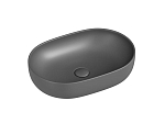 Накладная раковина Ceramicanova Element 60*41,5 антрацит матовый Накладная раковина Ceramicanova Element 60*41,5 антрацит матовый