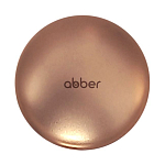 Накладка на слив для раковины ABBER AC0014MRG розовое золото матовое, керамика Накладка на слив для раковины ABBER AC0014MRG розовое золото матовое, керамика