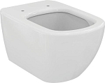 Подвесной унитаз Ideal Standard Tesi Silk White 36,5*53,5 матовый белый