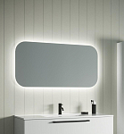 Зеркало SanVit Асти 100*70 с Led подсветкой, инфракрасный выключатель Зеркало SanVit Асти 100*70 с Led подсветкой, инфракрасный выключатель