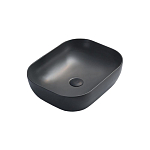 Накладная раковина Vincea VBS-101MA 50,5*40,5 антрацит матовая Накладная раковина Vincea VBS-101MA 50,5*40,5 антрацит матовая