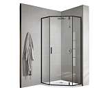 Душевой уголок Vincea Slim-U 90*90*200 профиль черный без поддона Душевой уголок Vincea Slim-U 90*90*200 профиль черный без поддона