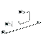 Набор аксессуаров Grohe Essentials Cube 40777001 Набор аксессуаров Grohe Essentials Cube 40777001