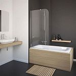 Шторка на ванну Radaway Torrenta PNJ 80*150 L прозрачное стекло Шторка на ванну Radaway Torrenta PNJ 80*150 L прозрачное стекло