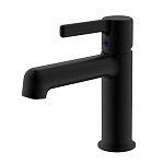 Смеситель Haiba HB10814-7 для раковины черный матовый Смеситель Haiba HB10814-7 для раковины черный матовый